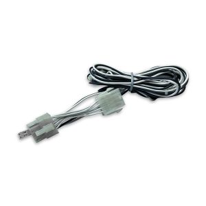 Chicote-2-vias-com-derivação-de-8-vias-conectores-mini-fit -8-vias-macho-e-fêmea,-porta-fusível-de-vidro-e-conector-linha-kk-passo-2,54mm-2-vias fios para segurança de caixa eletrônico