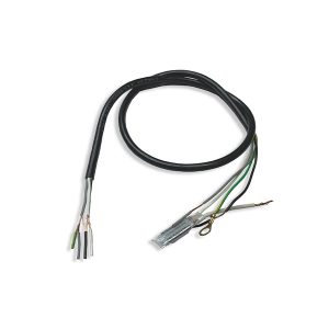 Chicote-cabo-PP-4×0,50mm²-com-protetor-térmico-e-derivação-em-cabo-EPR fio para luminária